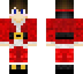 christmas man red sute