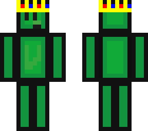 green guy with a crown fr this time