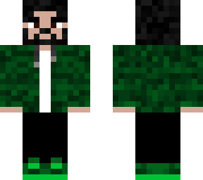 green shirt