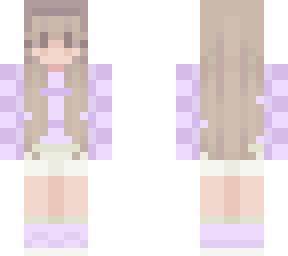 purple girl skin