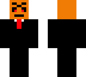 pumpkin businessman