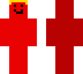 red oc with crown