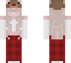 blond christmas pj girl