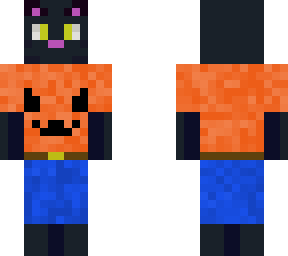 cat with a pumpkin shirt (slim)