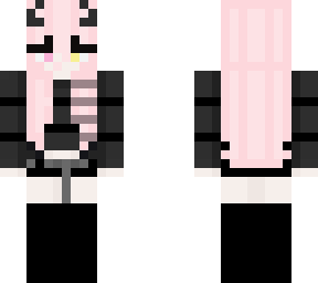 emo girl with strips