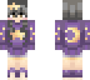 (revised) purple star girl