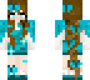 atheistelfie blue butterfly skin