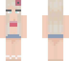 beachy blond girl