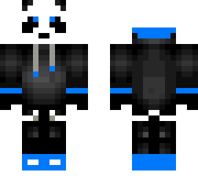 blue panda