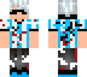 red and blue and white  player