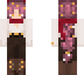 winter with scarf