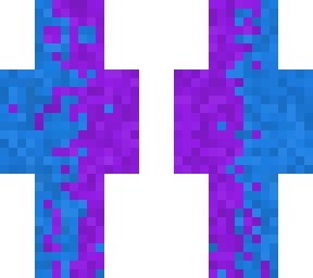 blue to purple shift