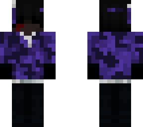 boy purple & white dark