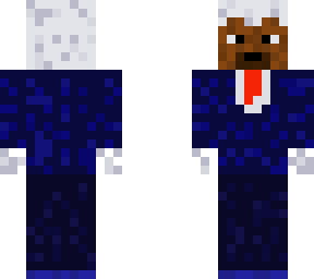 crested in suit