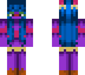 random colour clown