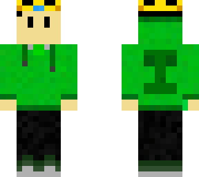 crowned lime hoodie guy