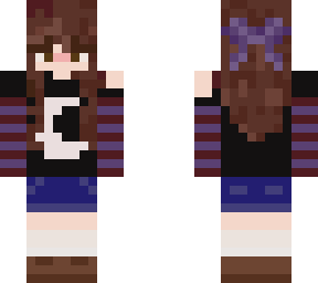 cute off shoulder moon girl