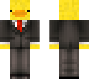 duck in a suit