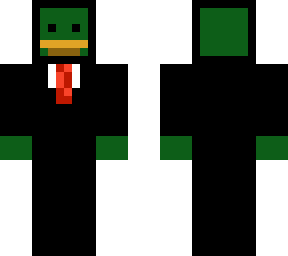duck in suit