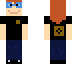 dude with long ginger hair and cool shirt