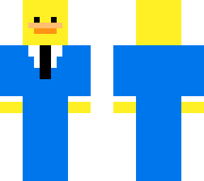 fancy duck (blue suit)