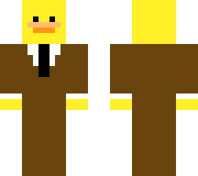 fancy duck (brown suit)