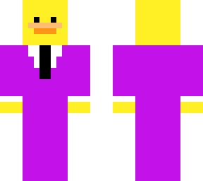 fancy duck (purple suit)