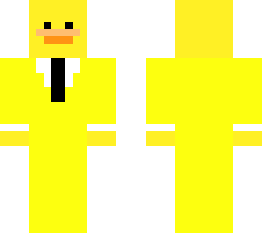 fancy duck (yellow suit)