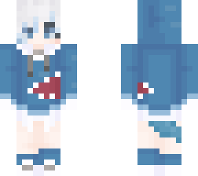 shark bite girl