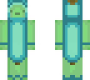 under water