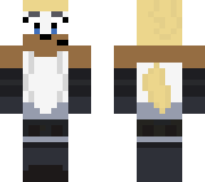 whisper the wolf (without cloak,mask,and with eyes open)