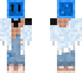 blue slime stream skin