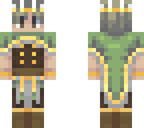 wood elf king (recoloration of jeiskinz skin)