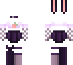 base ~ purple peach ~ bunny ears