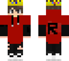 princeboy red wit crown rlogo back side
