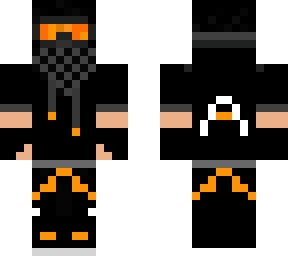 cool orange masked guy