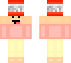 highly explosive boy holding tnt
