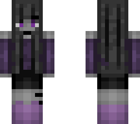 maybe she's an enderman?