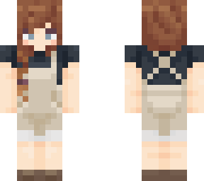 miel's tan overalls (eyes open)