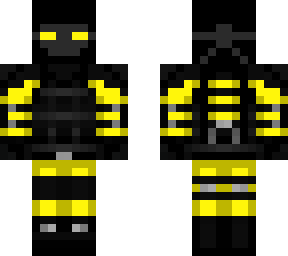 yellow armor ninja