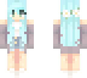 blue hair
