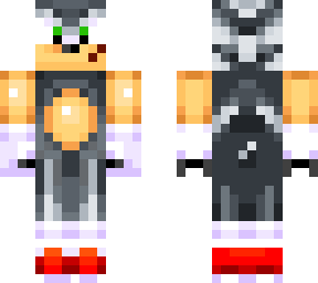gray sonic the hedgehog
