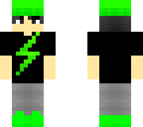 male - electric lime