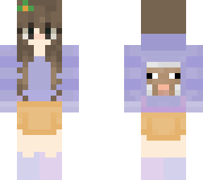 minecraft skin for @notmeliiza (me :3)