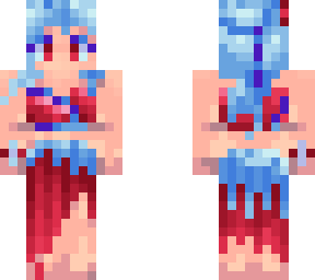 aqua ruby [my first skin!]