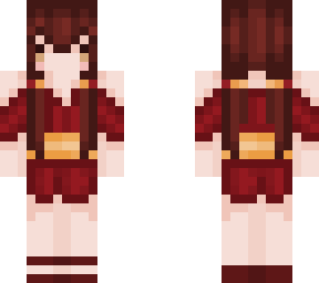 fai red dress (calista)