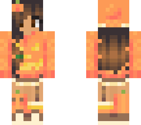myself in a pumpkin hoodie!