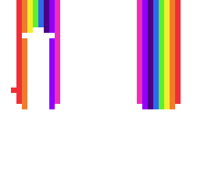 rainbow hair base