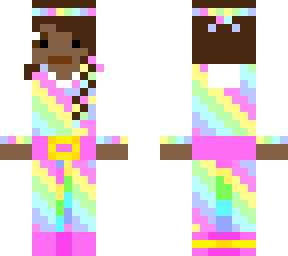 rainbow overalls