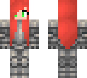 red hair knight girl 1